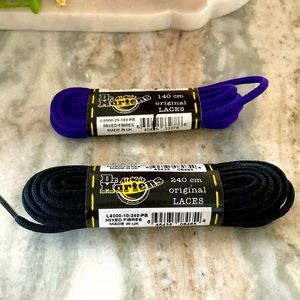Two Pairs Dr. Martens Boot Laces NEW Made in UK